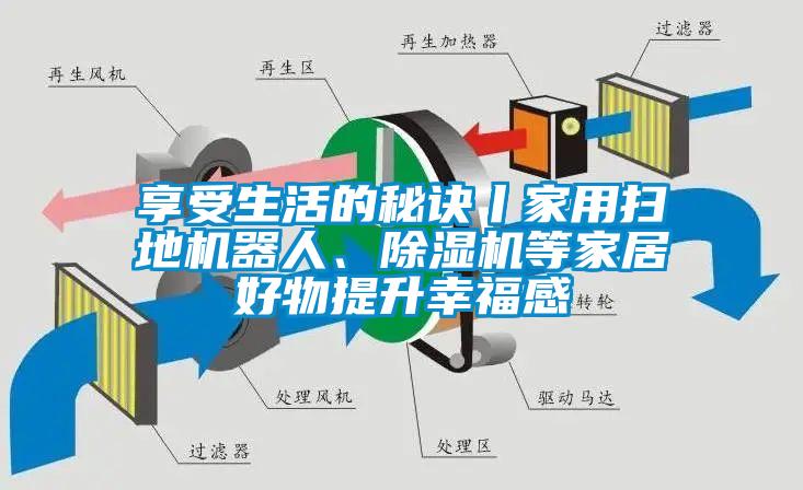 享受生活的秘訣丨家用掃地機(jī)器人、除濕機(jī)等家居好物提升幸福感