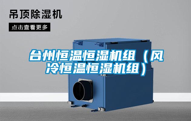 臺州恒溫恒濕機組（風(fēng)冷恒溫恒濕機組）
