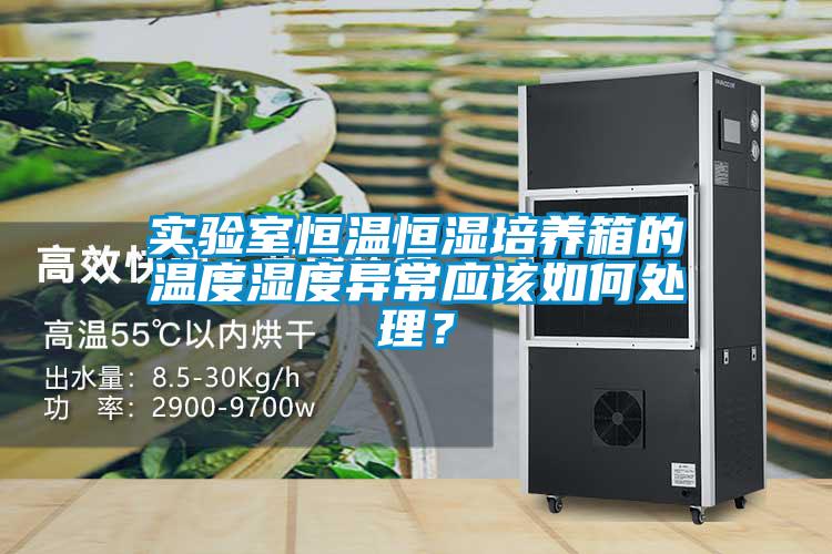 實驗室恒溫恒濕培養(yǎng)箱的溫度濕度異常應(yīng)該如何處理？