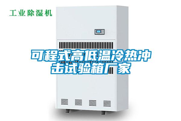 可程式高低溫冷熱沖擊試驗(yàn)箱廠家