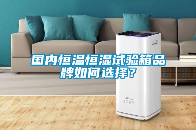 國內(nèi)恒溫恒濕試驗箱品牌如何選擇？