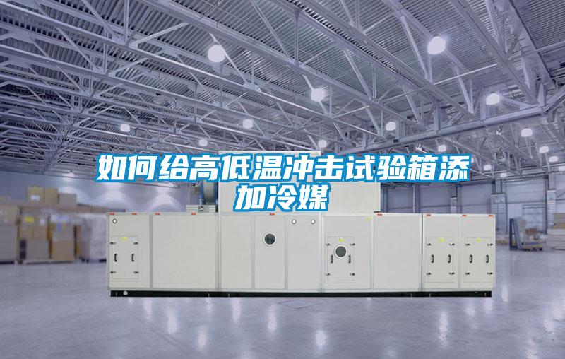 如何給高低溫沖擊試驗(yàn)箱添加冷媒