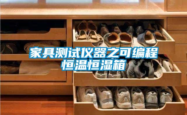 家具測試儀器之可編程恒溫恒濕箱