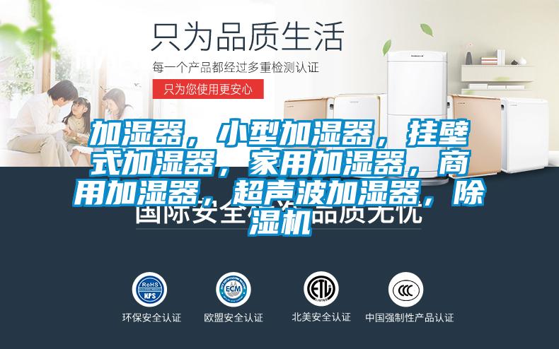 加濕器，小型加濕器，掛壁式加濕器，家用加濕器，商用加濕器，超聲波加濕器，除濕機(jī)