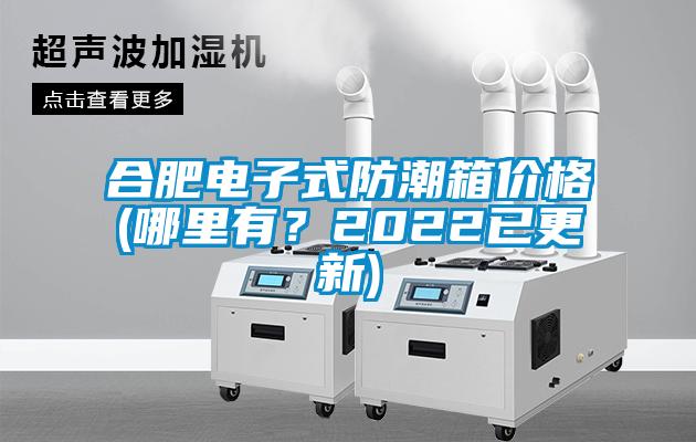 合肥電子式防潮箱價格(哪里有？2022已更新)