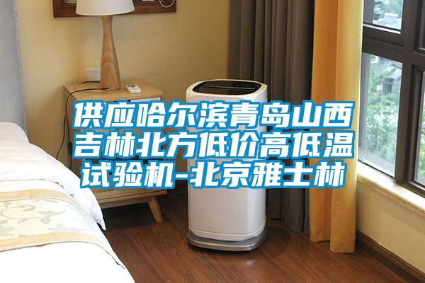 供應(yīng)哈爾濱青島山西吉林北方低價高低溫試驗機-北京雅士林