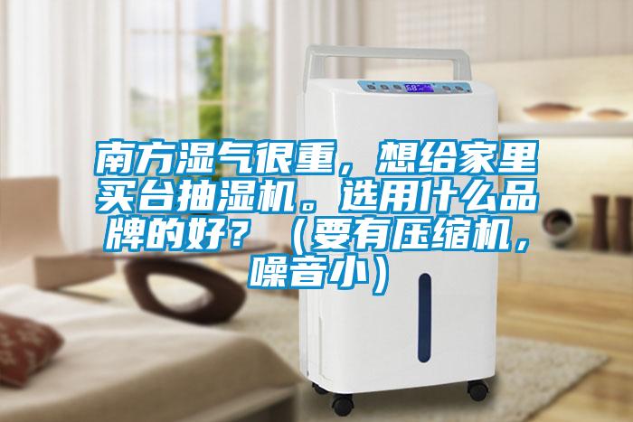 南方濕氣很重，想給家里買(mǎi)臺(tái)抽濕機(jī)。選用什么品牌的好？（要有壓縮機(jī)，噪音?。?></div>
								<div   id=
