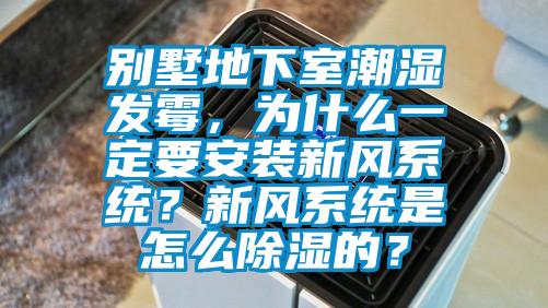 別墅地下室潮濕發(fā)霉，為什么一定要安裝新風(fēng)系統(tǒng)？新風(fēng)系統(tǒng)是怎么除濕的？