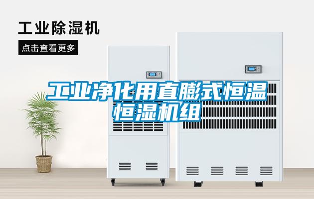 工業(yè)凈化用直膨式恒溫恒濕機組