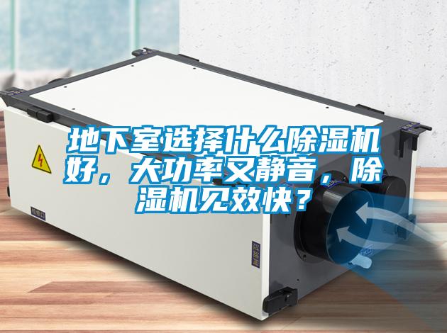 地下室選擇什么除濕機好，大功率又靜音，除濕機見效快？