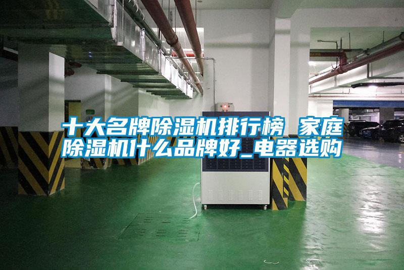 十大名牌除濕機(jī)排行榜 家庭除濕機(jī)什么品牌好_電器選購