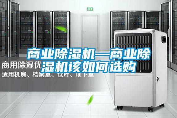 商業(yè)除濕機(jī)—商業(yè)除濕機(jī)該如何選購(gòu)