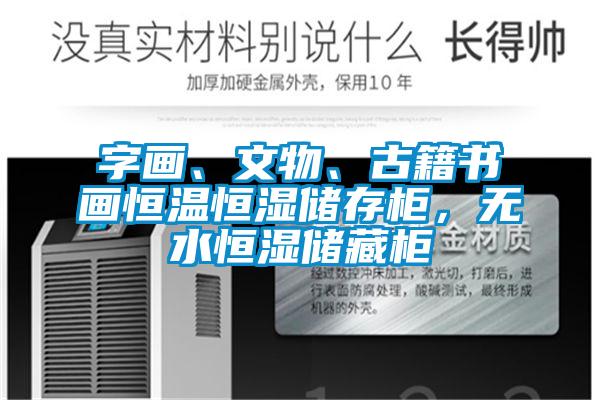 字畫、文物、古籍書畫恒溫恒濕儲存柜，無水恒濕儲藏柜