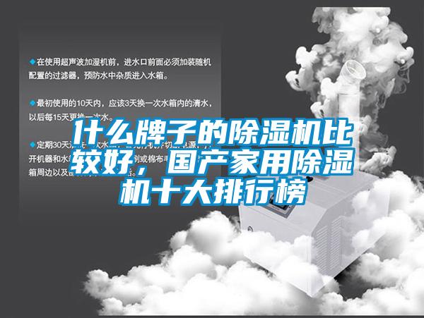 什么牌子的除濕機(jī)比較好，國產(chǎn)家用除濕機(jī)十大排行榜