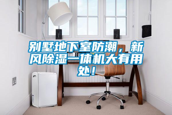 別墅地下室防潮，新風(fēng)除濕一體機(jī)大有用處！