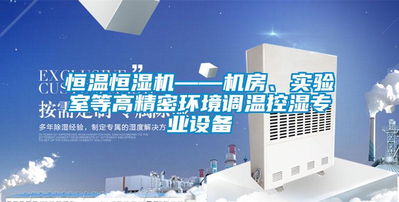恒溫恒濕機——機房、實驗室等高精密環(huán)境調(diào)溫控濕專業(yè)設(shè)備