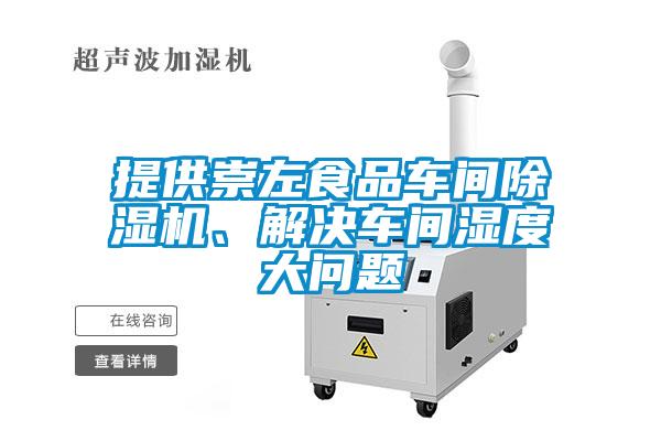 提供崇左食品車間除濕機、解決車間濕度大問題