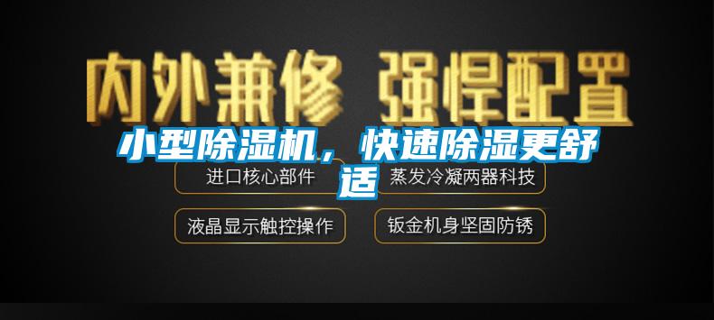 小型除濕機(jī)，快速除濕更舒適