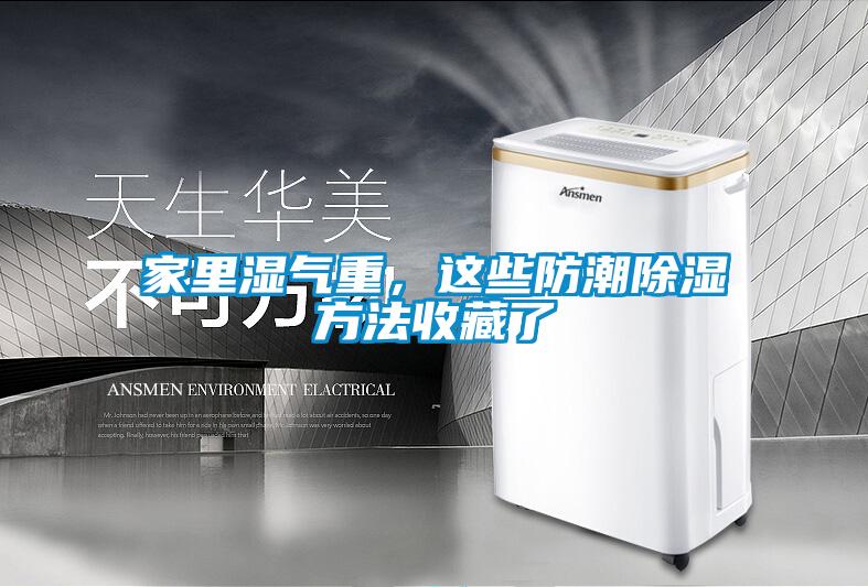 家里濕氣重，這些防潮除濕方法收藏了