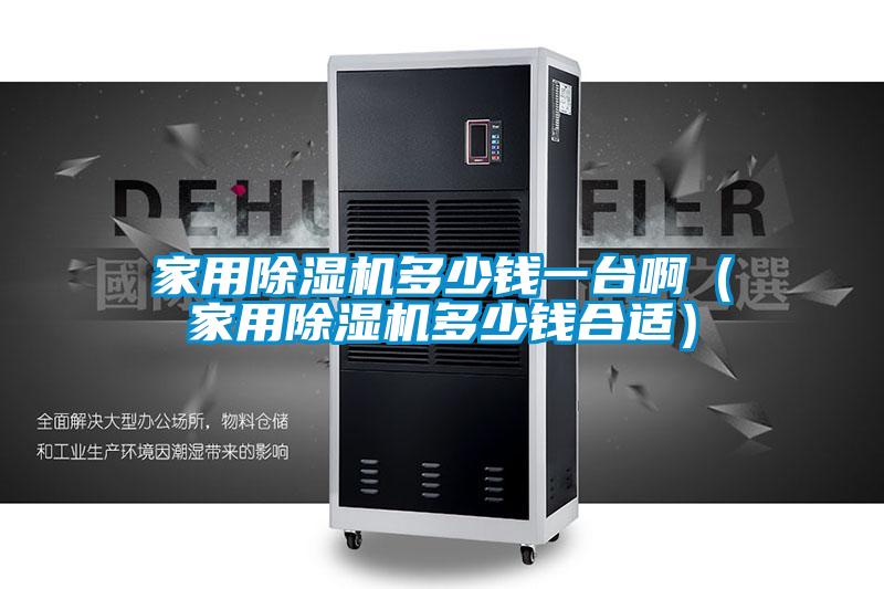 家用除濕機多少錢一臺?。矣贸凉駲C多少錢合適）