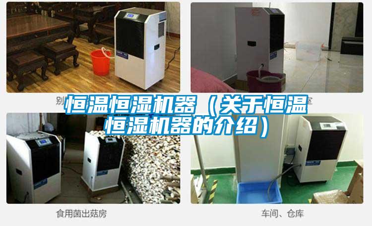 恒溫恒濕機(jī)器（關(guān)于恒溫恒濕機(jī)器的介紹）