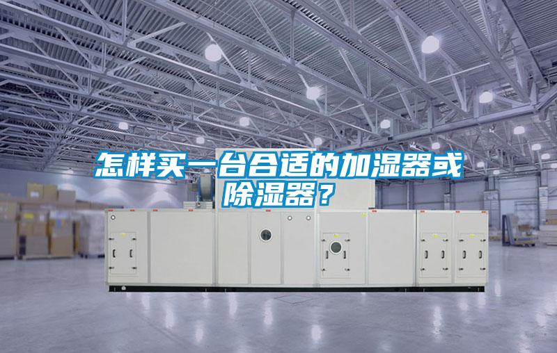 怎樣買一臺(tái)合適的加濕器或除濕器？