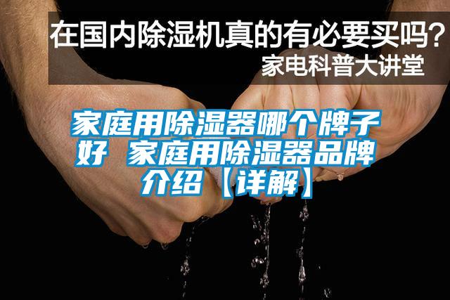 家庭用除濕器哪個(gè)牌子好 家庭用除濕器品牌介紹【詳解】