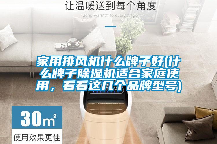 家用排風機什么牌子好(什么牌子除濕機適合家庭使用，看看這幾個品牌型號)