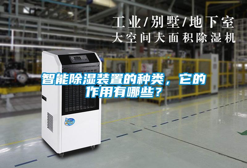 智能除濕裝置的種類，它的作用有哪些？