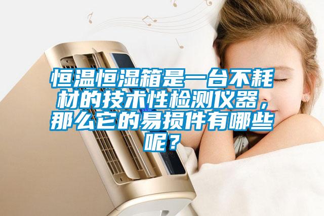 恒溫恒濕箱是一臺不耗材的技術(shù)性檢測儀器，那么它的易損件有哪些呢？