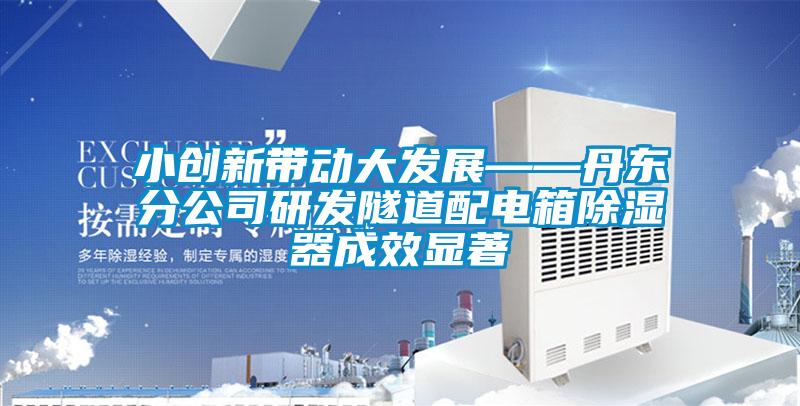 小創(chuàng)新帶動(dòng)大發(fā)展——丹東分公司研發(fā)隧道配電箱除濕器成效顯著