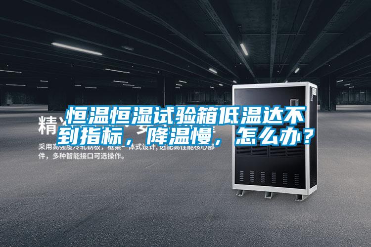 恒溫恒濕試驗(yàn)箱低溫達(dá)不到指標(biāo)，降溫慢，怎么辦？
