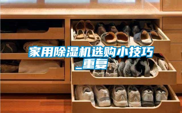 家用除濕機(jī)選購小技巧_重復(fù)