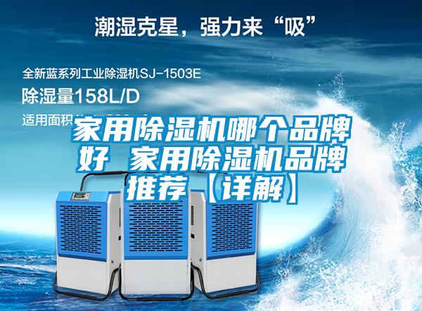 家用除濕機(jī)哪個品牌好 家用除濕機(jī)品牌推薦【詳解】