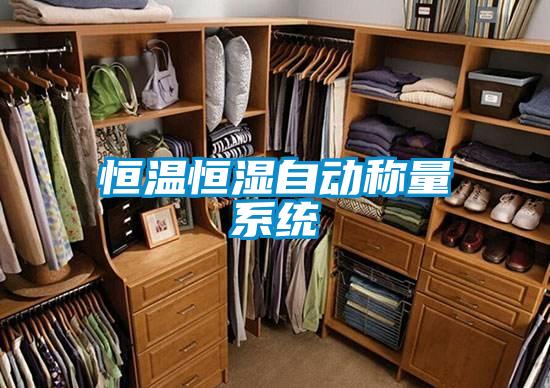 恒溫恒濕自動(dòng)稱量系統(tǒng)