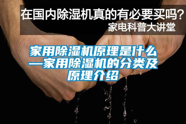 家用除濕機原理是什么—家用除濕機的分類及原理介紹
