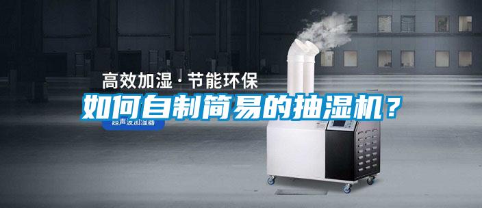 如何自制簡(jiǎn)易的抽濕機(jī)？
