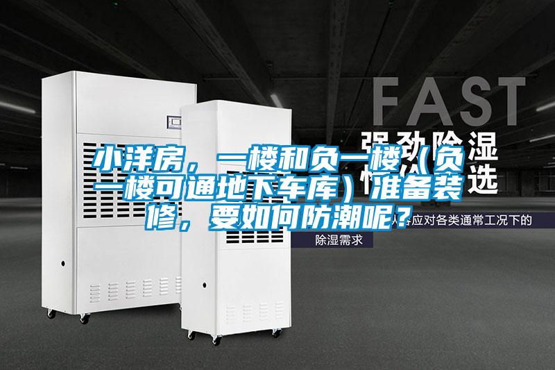 小洋房，一樓和負(fù)一樓（負(fù)一樓可通地下車庫）準(zhǔn)備裝修，要如何防潮呢？