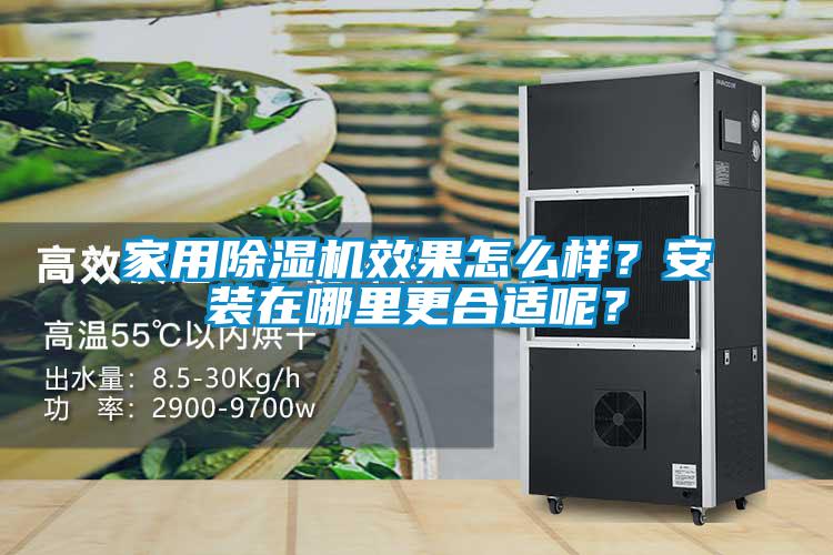 家用除濕機效果怎么樣？安裝在哪里更合適呢？