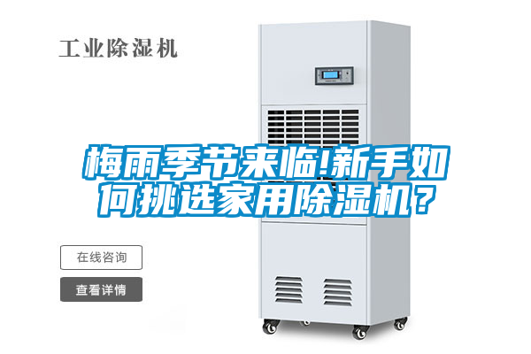 梅雨季節(jié)來臨!新手如何挑選家用除濕機？