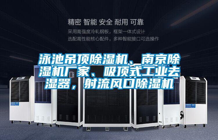 泳池吊頂除濕機(jī)、南京除濕機(jī)廠家、吸頂式工業(yè)去濕器，射流風(fēng)口除濕機(jī)