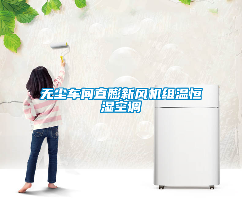 無塵車間直膨新風(fēng)機(jī)組溫恒濕空調(diào)