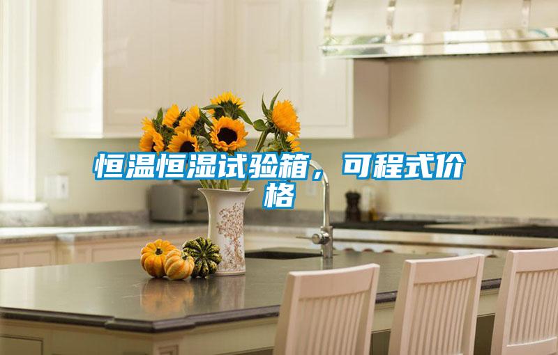 恒溫恒濕試驗(yàn)箱，可程式價(jià)格