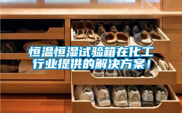 恒溫恒濕試驗箱在化工行業(yè)提供的解決方案！