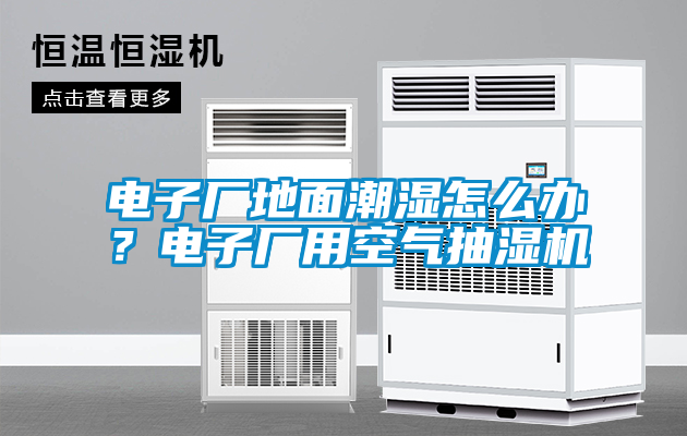 電子廠(chǎng)地面潮濕怎么辦？電子廠(chǎng)用空氣抽濕機(jī)