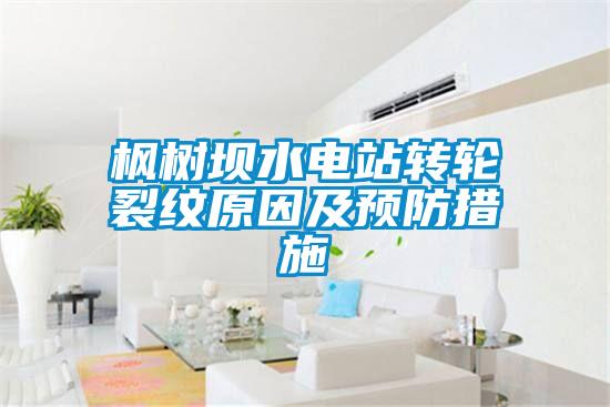 楓樹(shù)壩水電站轉(zhuǎn)輪裂紋原因及預(yù)防措施