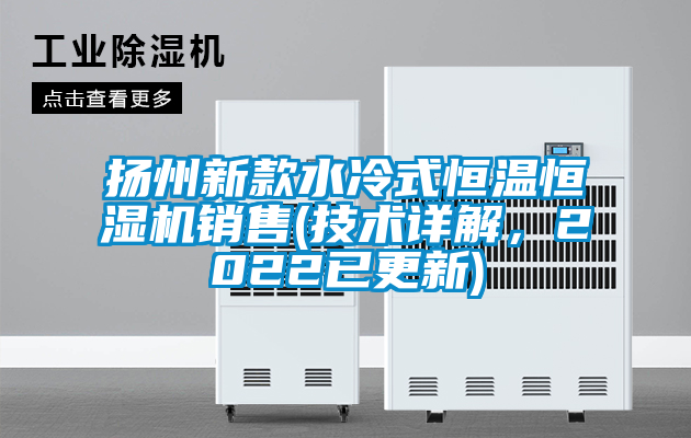 揚州新款水冷式恒溫恒濕機銷售(技術詳解，2022已更新)