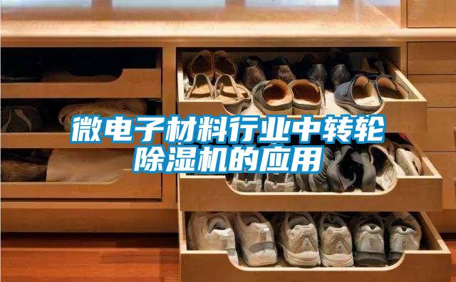 微電子材料行業(yè)中轉(zhuǎn)輪除濕機(jī)的應(yīng)用