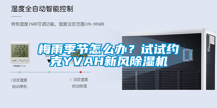 梅雨季節(jié)怎么辦？試試約克YVAH新風(fēng)除濕機