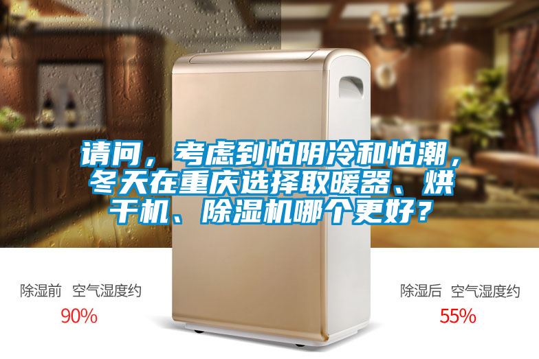 請(qǐng)問，考慮到怕陰冷和怕潮，冬天在重慶選擇取暖器、烘干機(jī)、除濕機(jī)哪個(gè)更好？